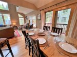 Open floor plan with Dining Table that seats 6 